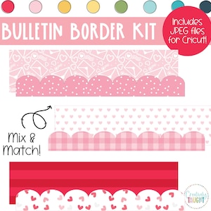 Post Office  Valentines - February - Valentines Bulletin Board Borders