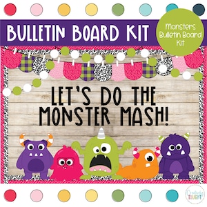 Monster Mash - Halloween - October Bulletin Board Kit
