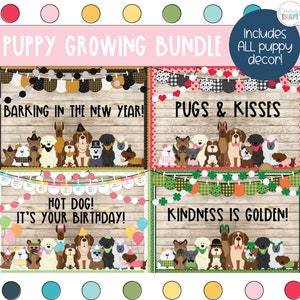 Ultimate Puppy Bulletin Board Bundle - ALL PUPPY Bulletin Board Kit