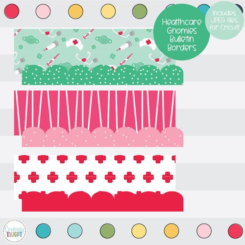 Spread Kindness Not Germs Gnome Bulletin Board Borders Etsy