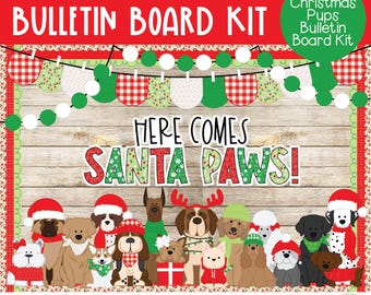 Filhotes de Natal - Kit para Painel de Avisos de Natal - Dezembro