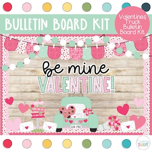 Special Delivery- Valentines Truck - February Bulletin Board Kit