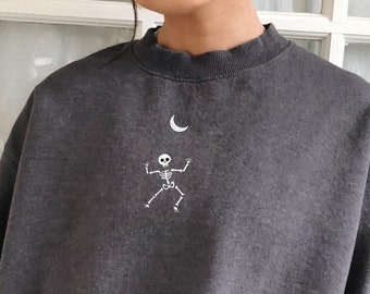 etsy embroidered sweatshirt
