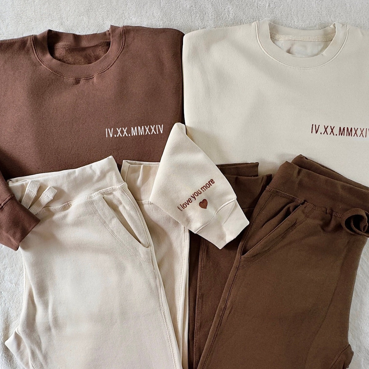 Matching Couples Sweatshirt and Sweatpants Gift • Custom - Etsy