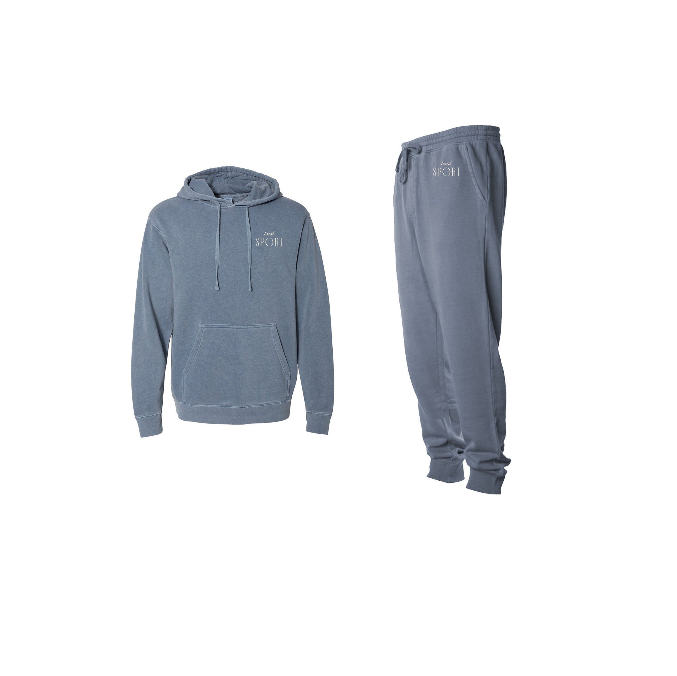 custom embroidered sweat suits