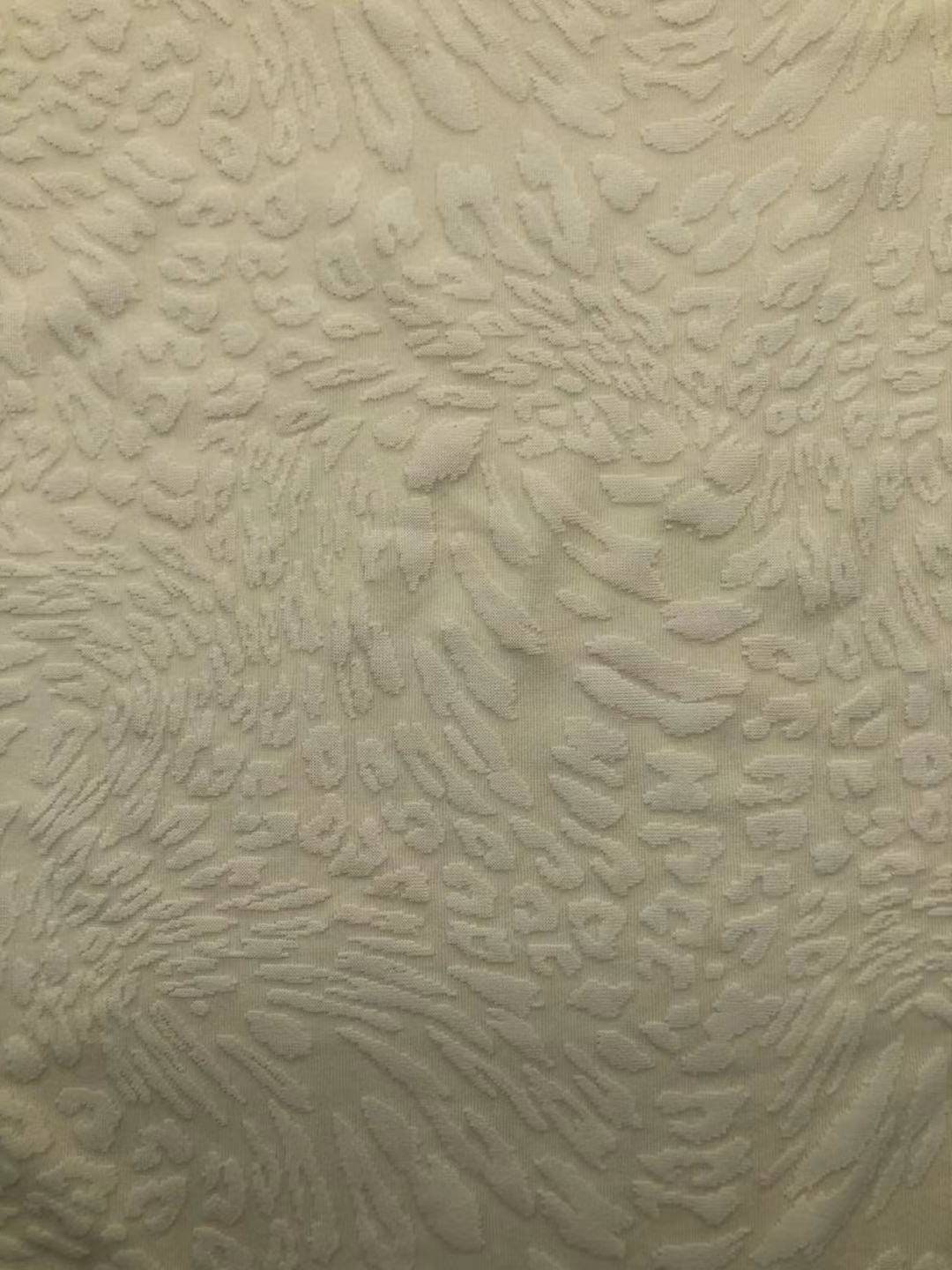 Textured swimwear fabric with animal pattern jacquard fabric Etsy