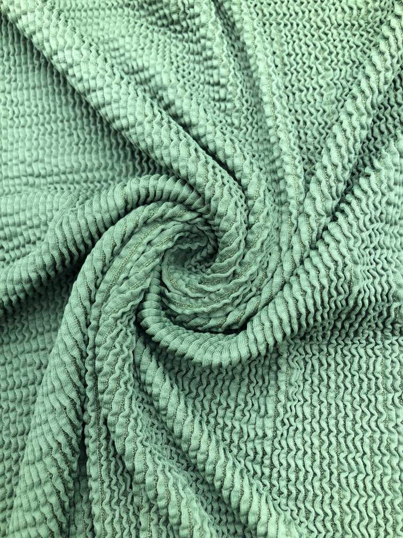 Crinkle swimwear fabric seersucker stretch fabric works for Etsy