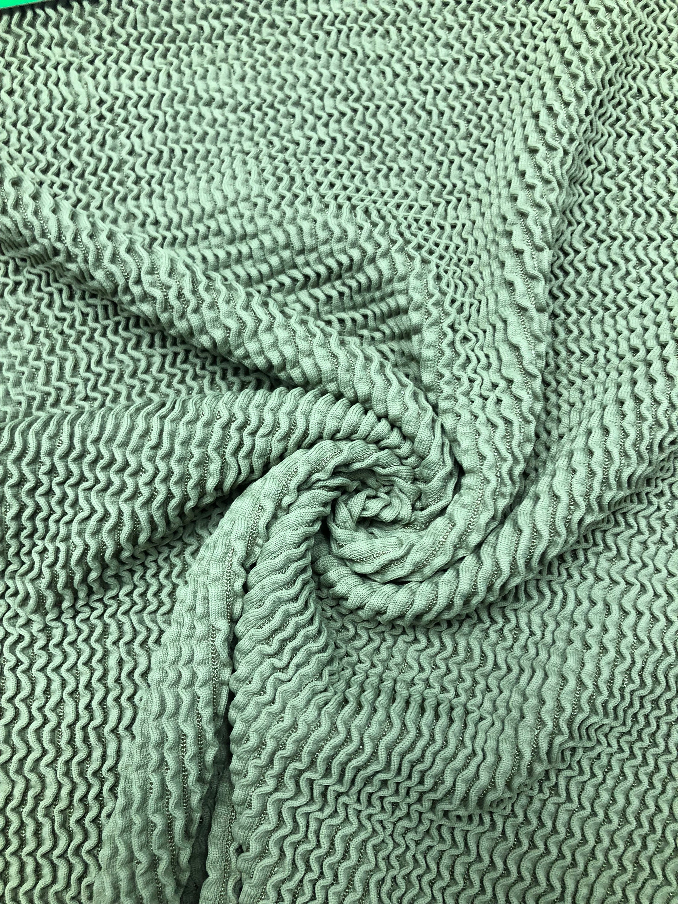 Crinkle swimwear fabric seersucker stretch fabric works for Etsy