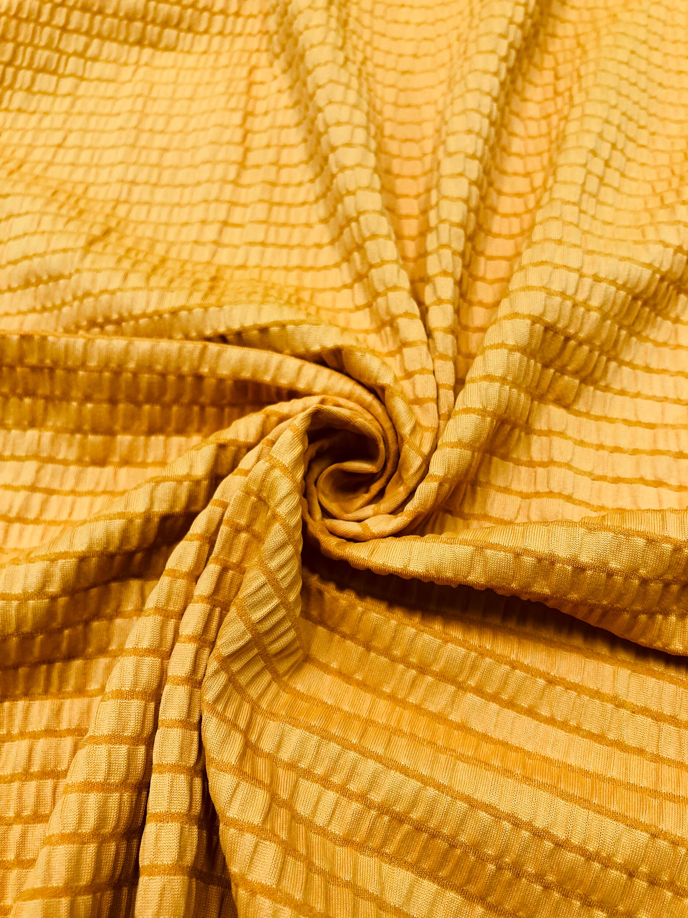 4way stretch crinkle textured swimwear fabric checkered plaid Etsy