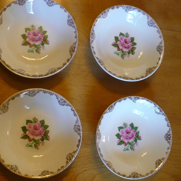 Gold Rimmed China Etsy