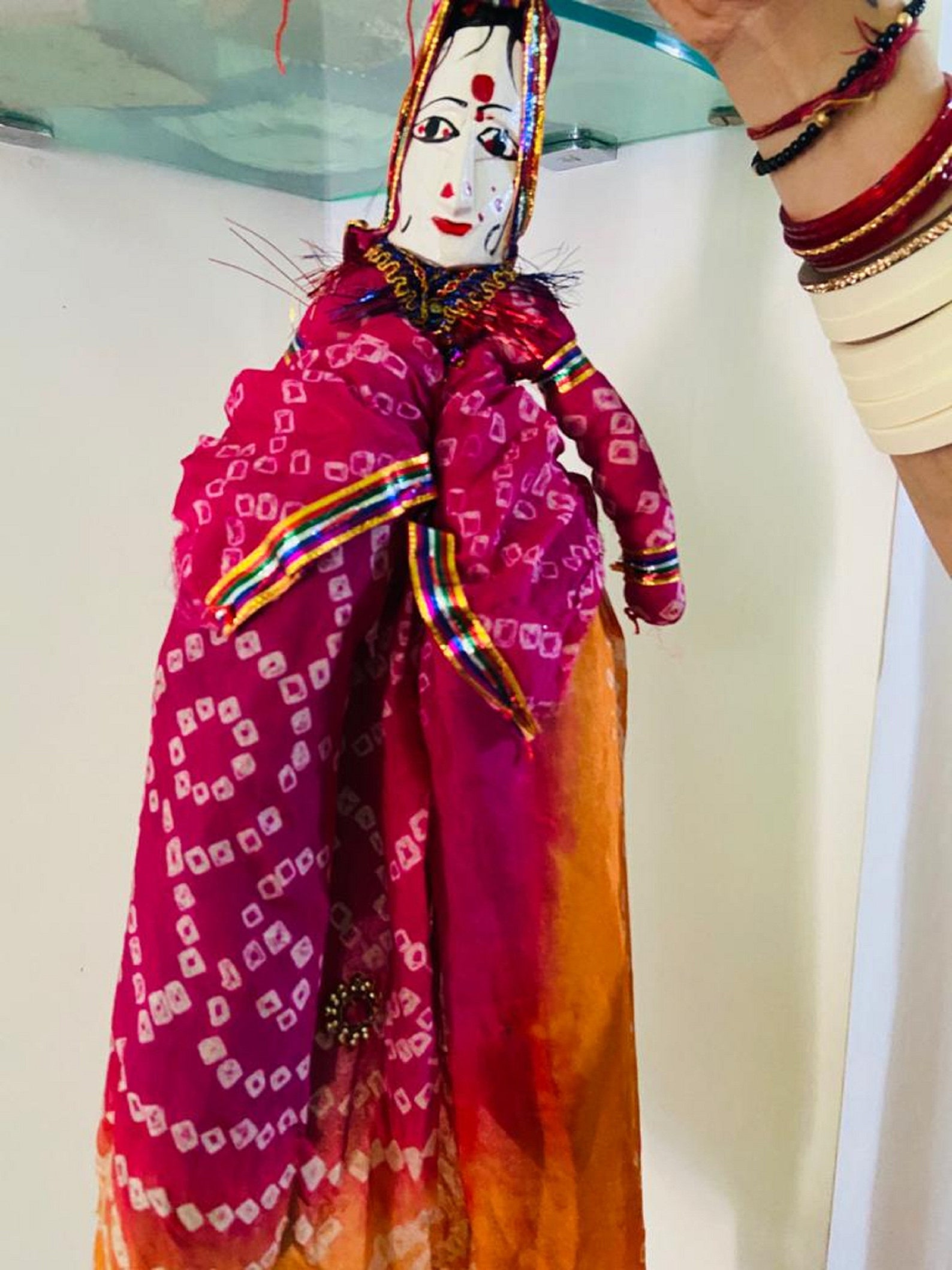 Handmade rajasthani puppets for home decore Etsy