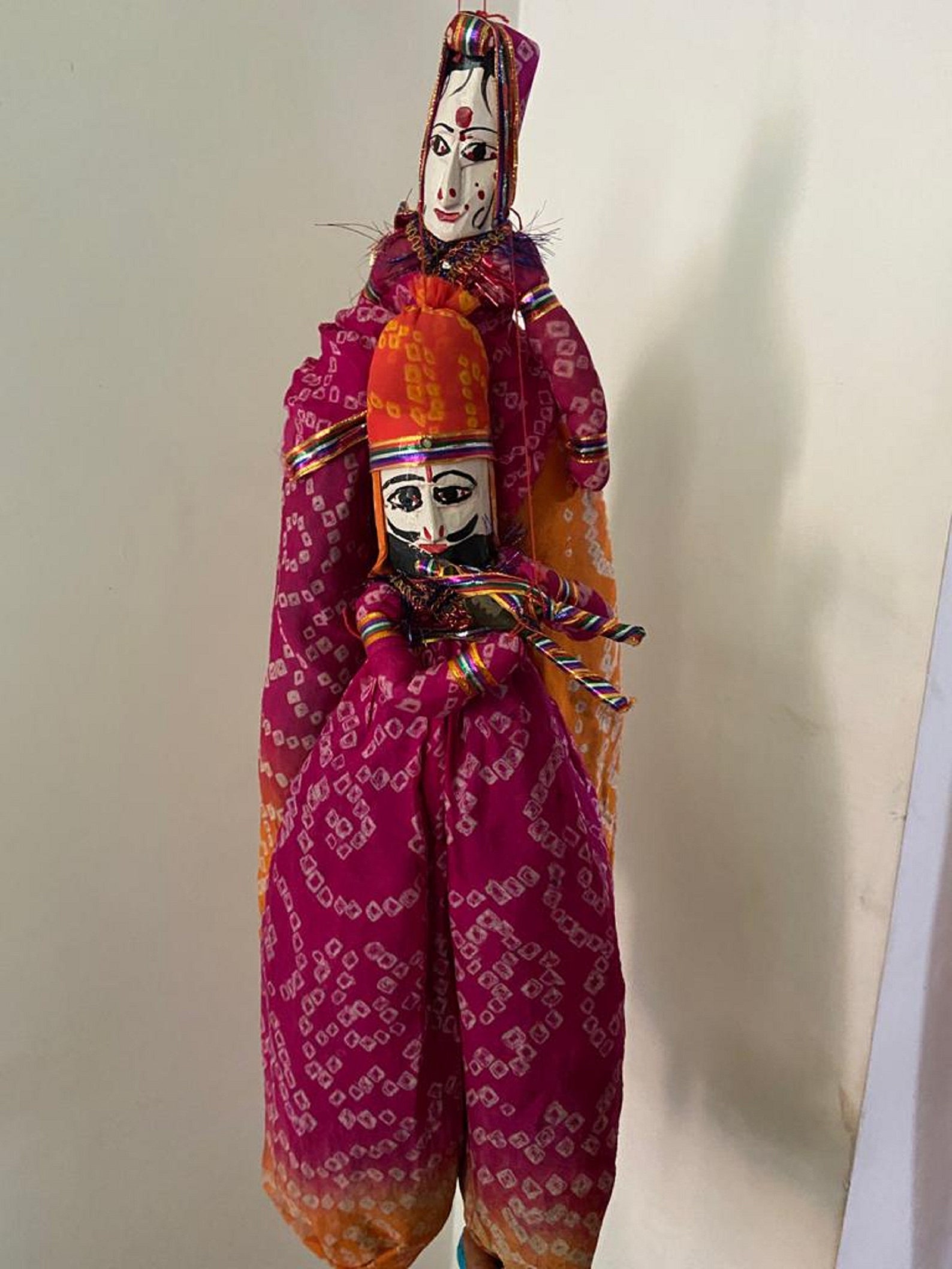 Handmade rajasthani puppets for home decore Etsy