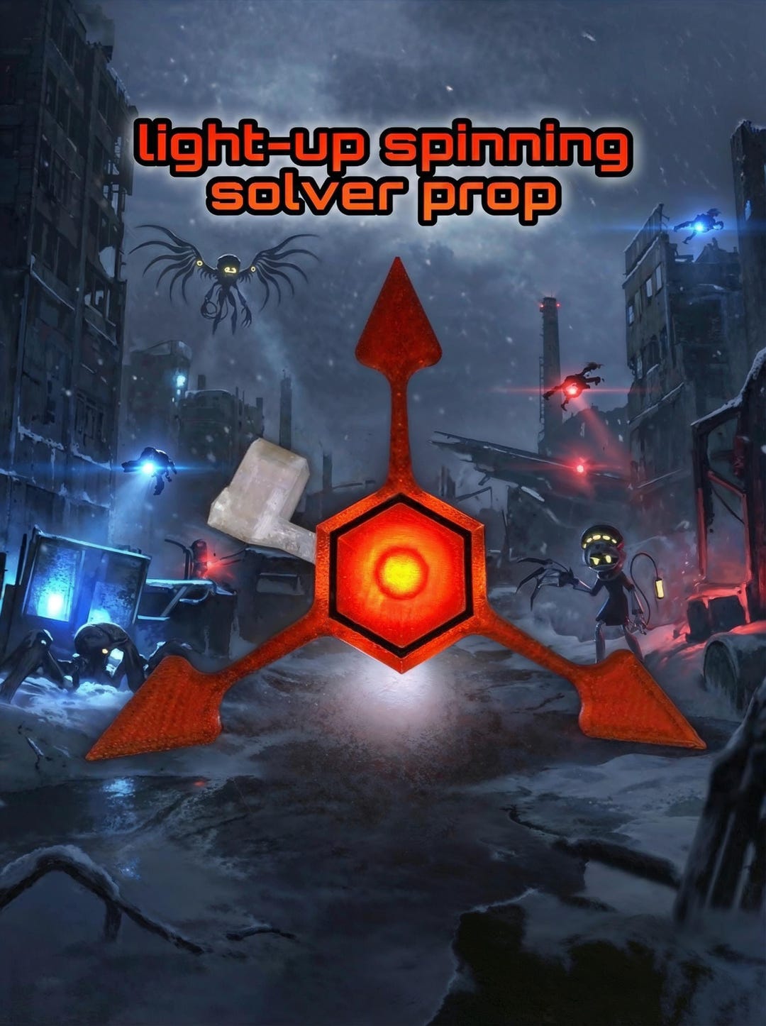 LED GLOWING Absolute Solver Cosplay/prop From Murder Drones - Etsy