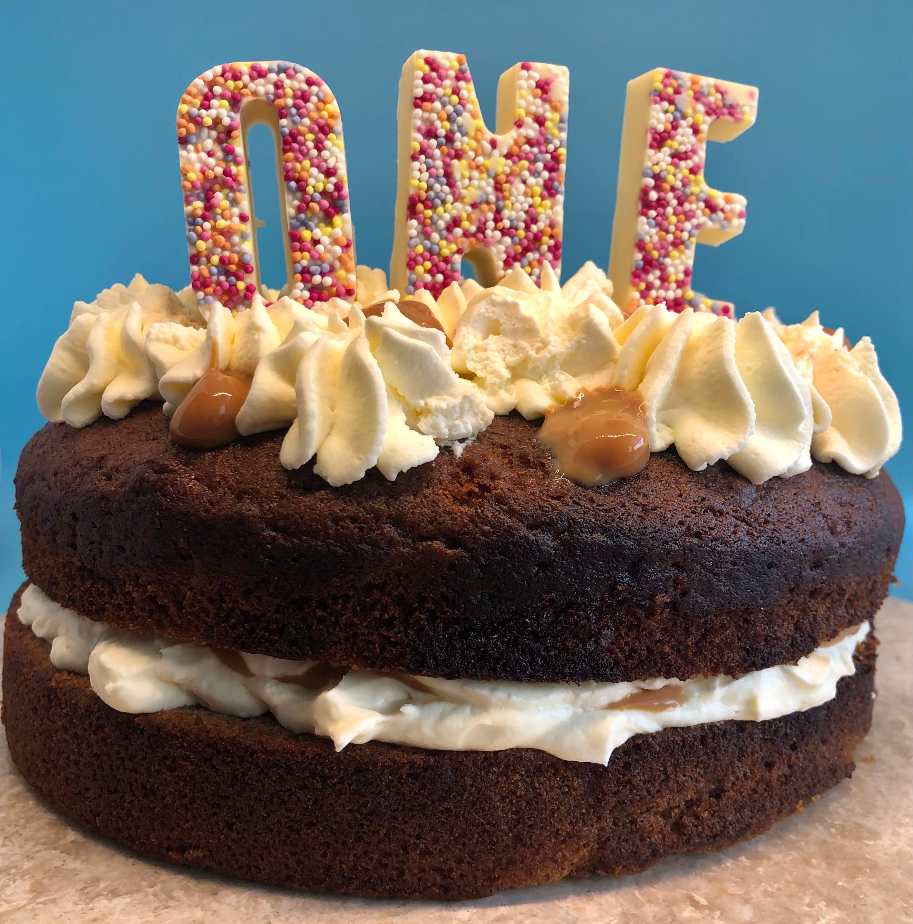 Chocolate Letters Personalised Cake Toppers or Gift Birthday Etsy