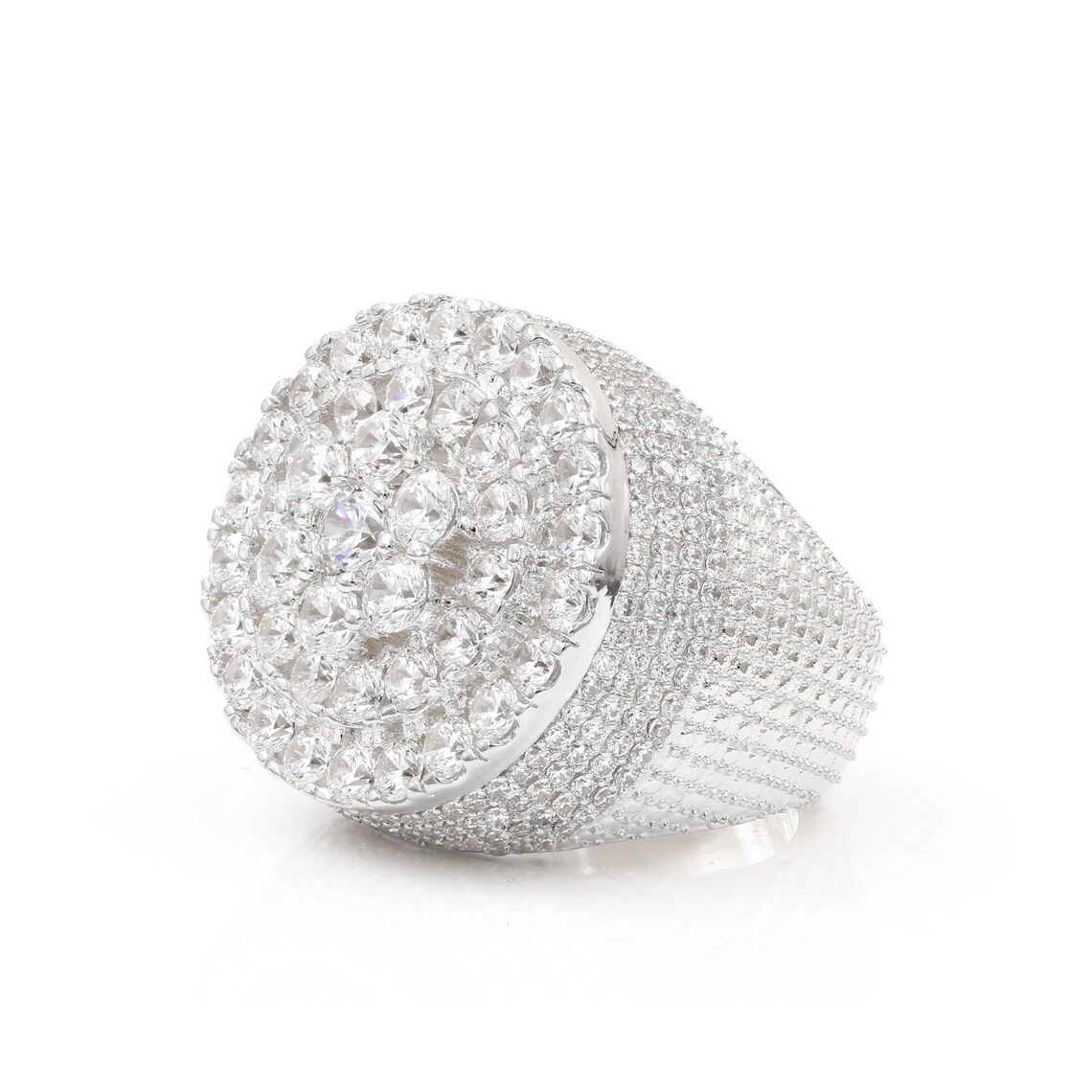 18K Gold/White Gold Plated solid 925 Sterling Silver 5A CZ Etsy