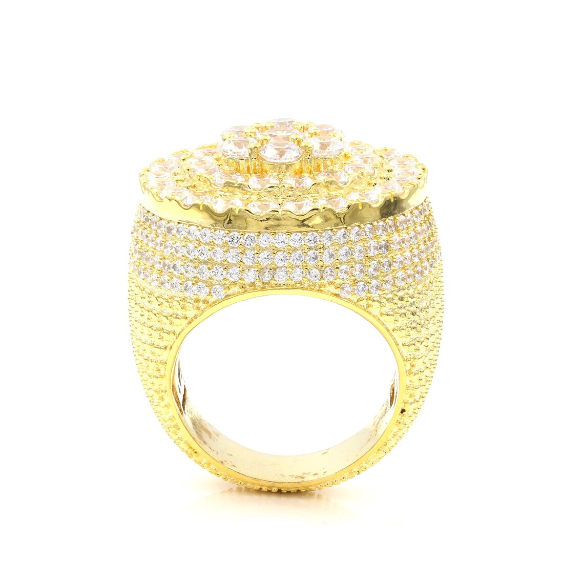 18K Gold/White Gold Plated solid 925 Sterling Silver 5A CZ Etsy