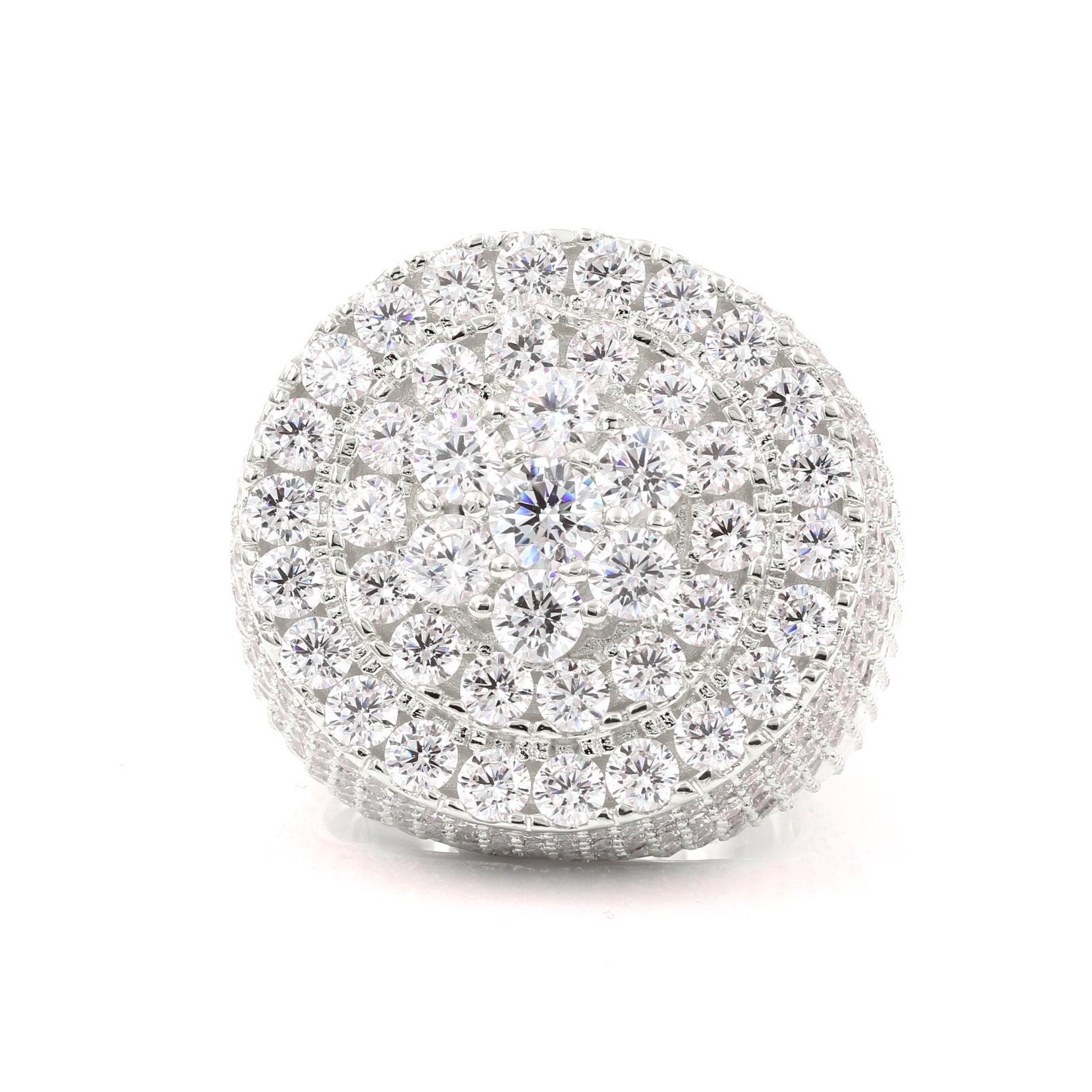 18K Gold/White Gold Plated solid 925 Sterling Silver 5A CZ Etsy