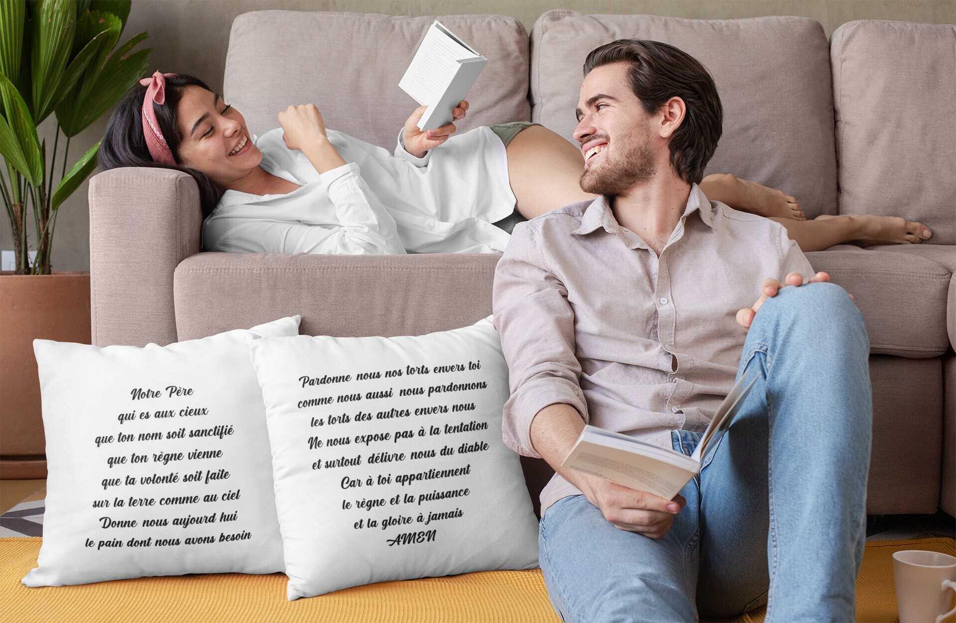 Coussin - Notre Père