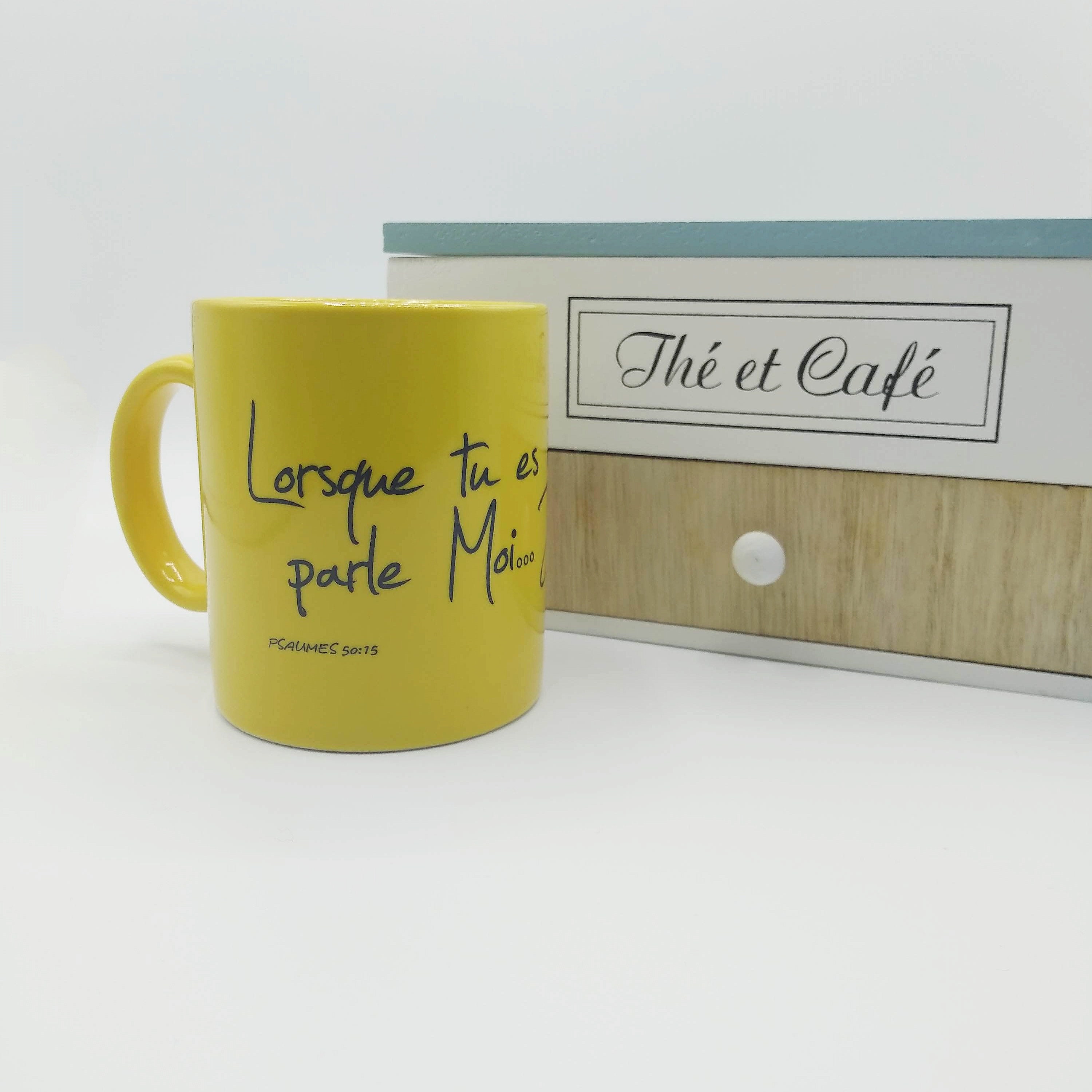 Mug Tasse Jaune Moutarde Ps 50.15