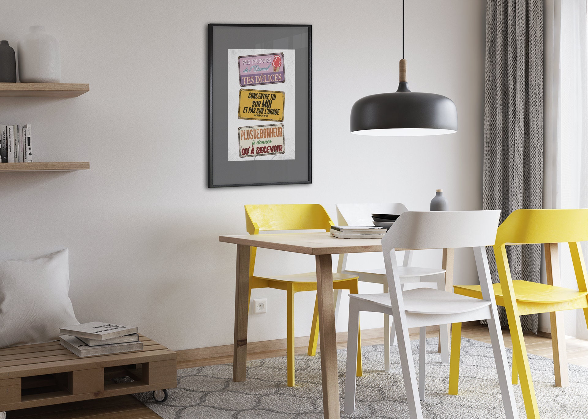 Affiche - Trois Versets