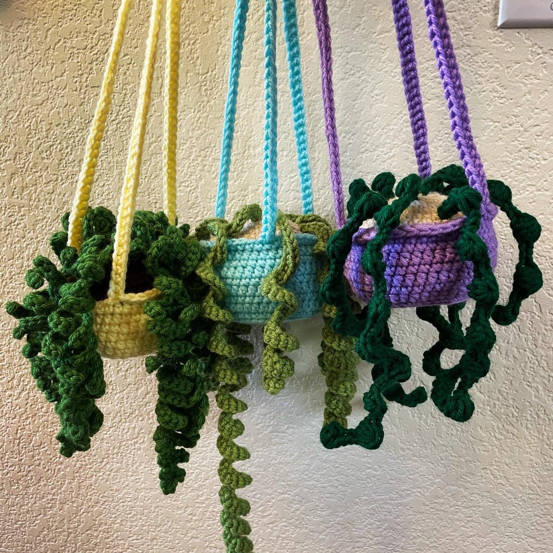 Gehäkelte Hängepflanze Amigurumi Etsy.de