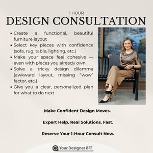 1-Hour Virtual Design Consultation - Transform Your Home with Expert Advice
