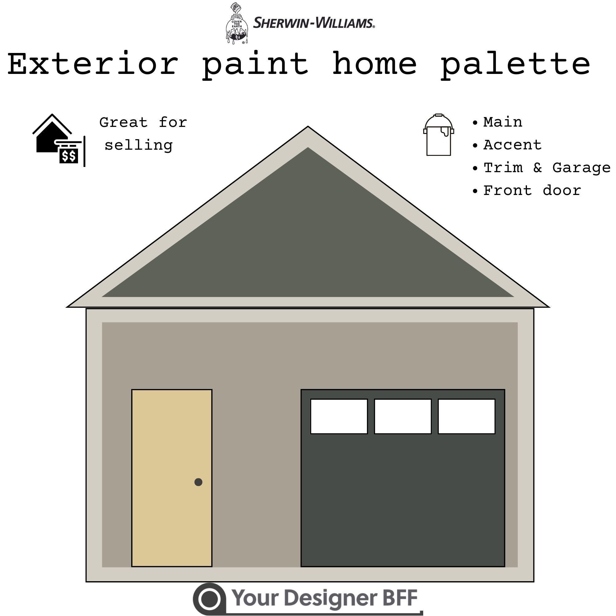 Sherwin Williams Exterior Paint Scheme Consultation Expertly Crafted