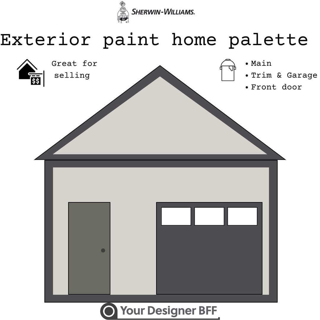 Sherwin Williams Exterior Paint Customized Color Schemes for Home