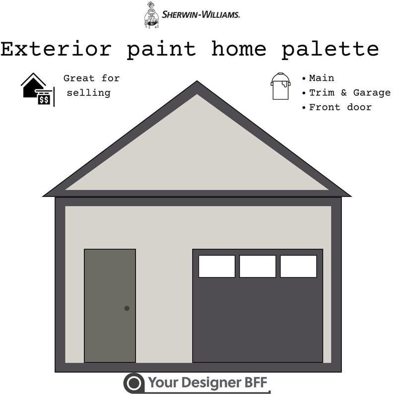 Sherwin Williams Exterior Paint Customized Color Schemes for Home