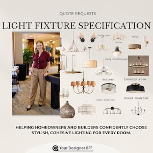 Verlichtingsplan voor het hele huis – Offerteaanvraag voor binnenverlichting (ondersteuning bij ontwerp op maat)