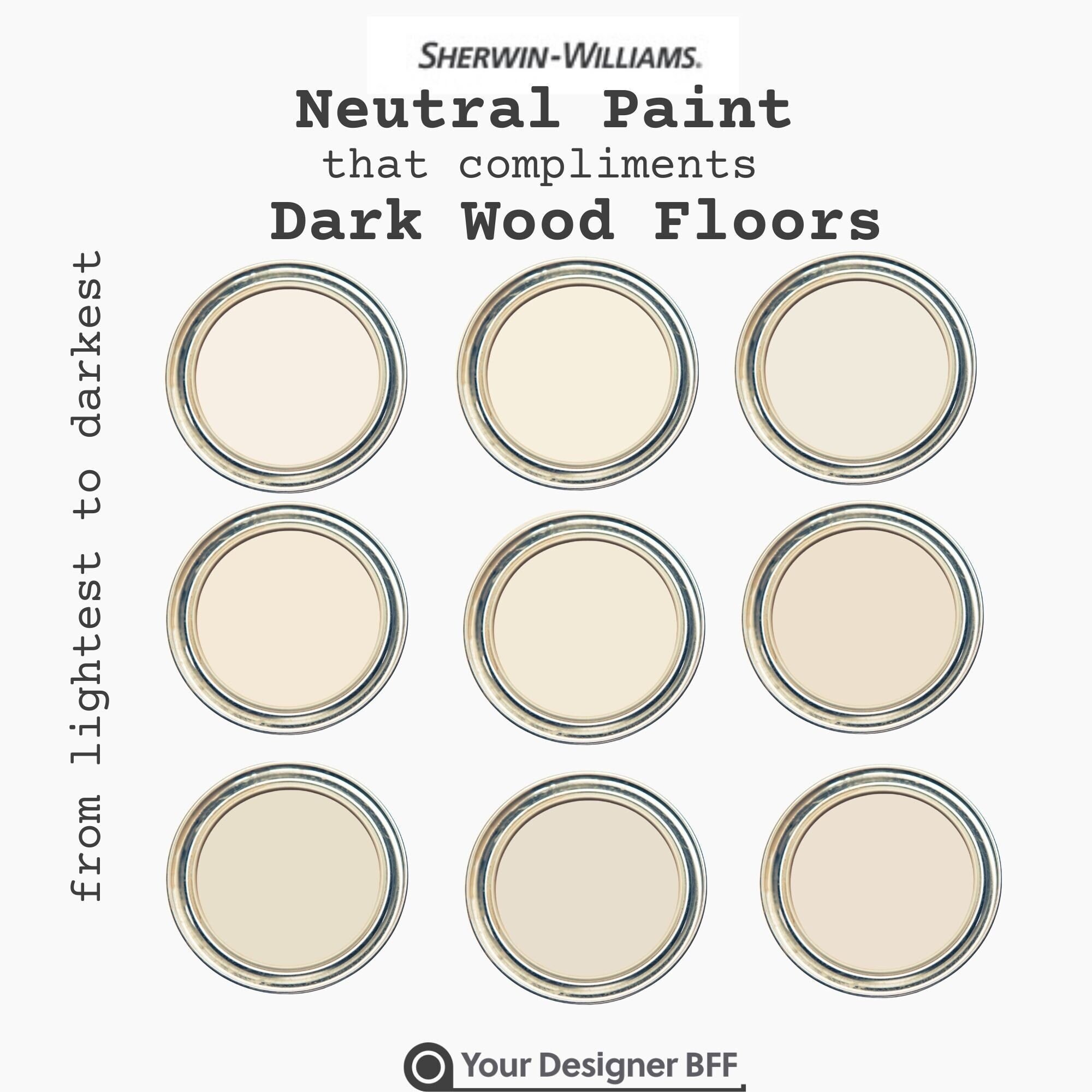 The Best Paint Colors For Dark Wood Floors - The Zhush