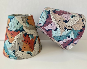 William Morris Acanthus Candle Clip Lampshade