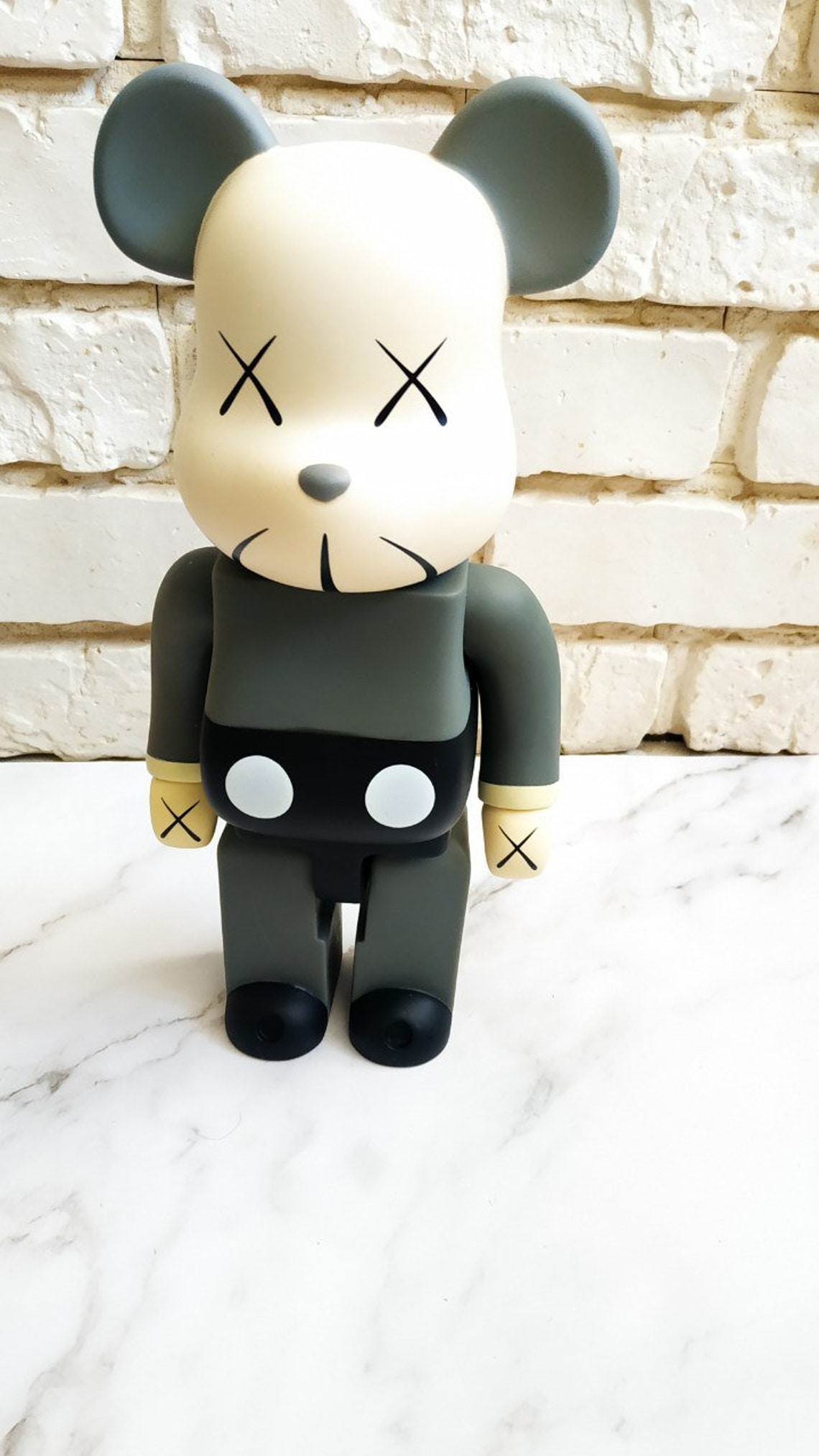 Handmade Painting Bear 28 Cm Figure Toy Inspiration Handmade Etsy