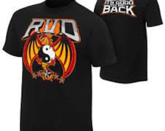 WWE Rob Van Dam "It's Good To Be Back" T-Shirt Size L