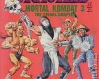 Cracked Mortal Kombat 3 The Spinal Chapter Comic Book