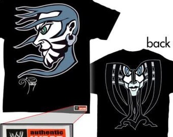 WWE Jeff Hardy Self Portrait T-Shirt from Live Event  Size M