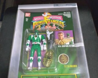 2018 MMPR Mighty Morphin Power Rangers Auto Morphin Green Ranger