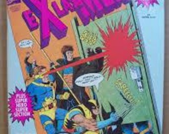 Cracked Magazine - Super #8 ~ Winter 94/95 ~ EXLAX Men - Milk Of Magneto