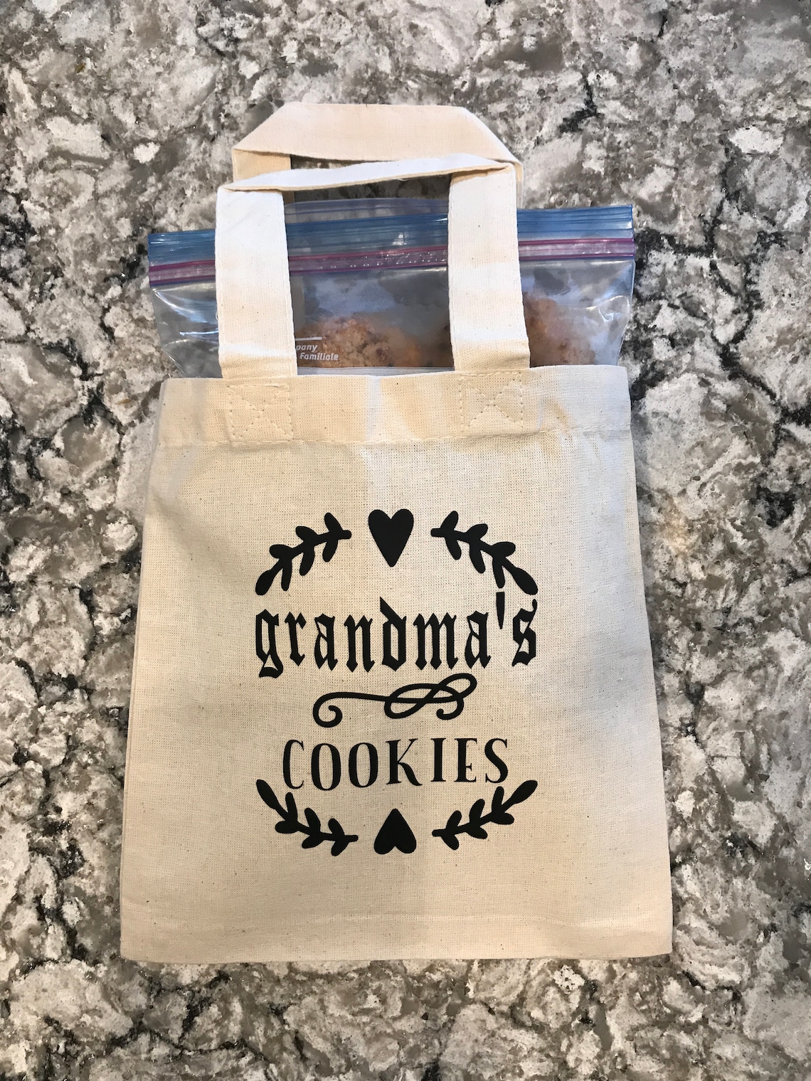 Grandma's Cookies Tote Bag Kids Tote Bag for Cookies Etsy
