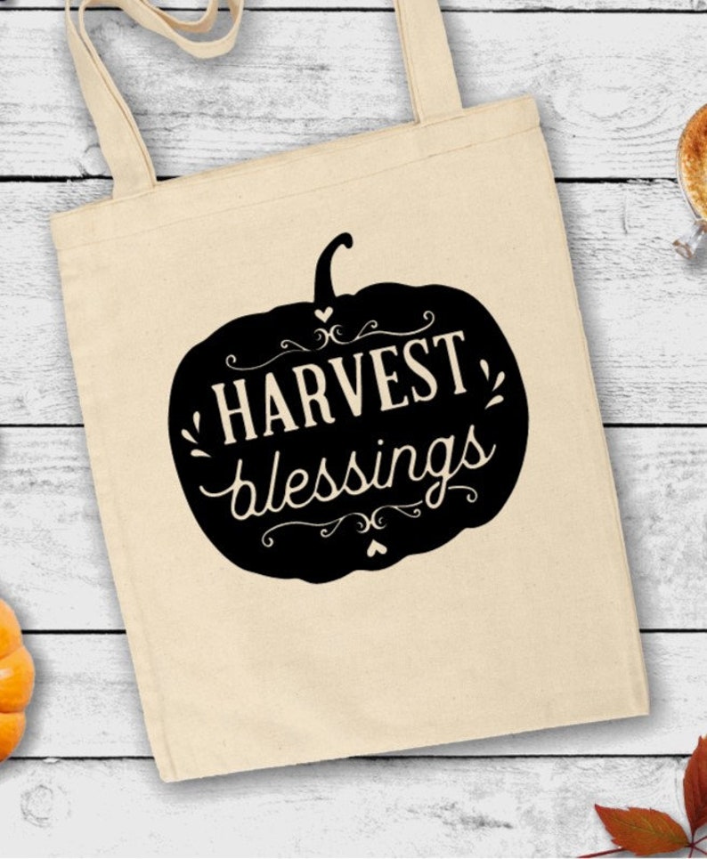 Pumpkin tote bag Kids farm market tote bag Happy harvest fall tote bag for kids Harvest tote Canvas tote bag Kids fall harvest tote bag
