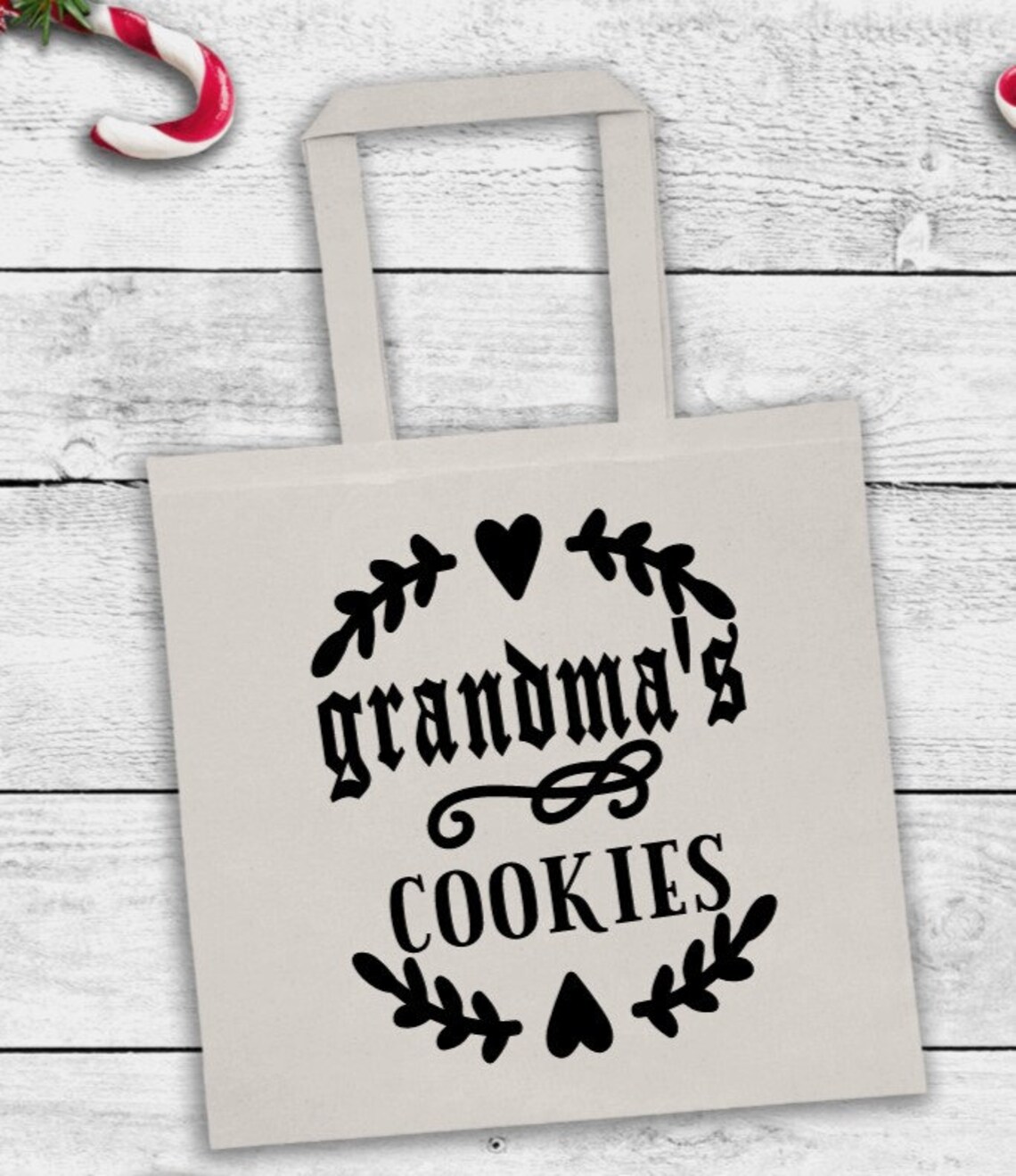 Grandma's Cookies Tote Bag Kids Tote Bag for Cookies Etsy