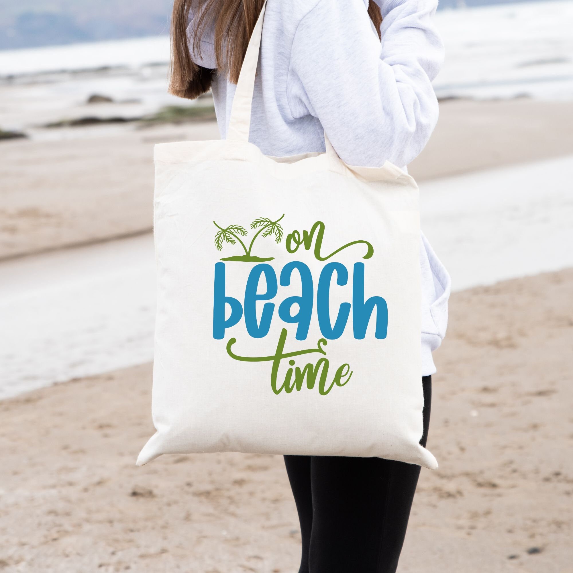 Beach Season Knit Tote main image 1