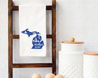 Michigan Mitten Kitchen Towels