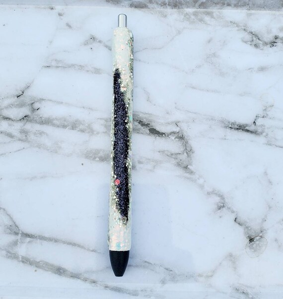 Glitter Pens Geode Pen Geodes Modern Office Custom Etsy