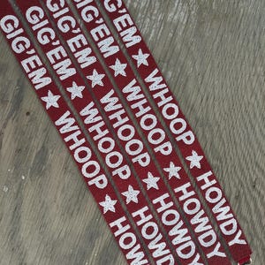 Customized Beaded Game day Purse Strap, Crossbody College Purse Strap, Game day beaded accessories Nfl beaded straps for handbags