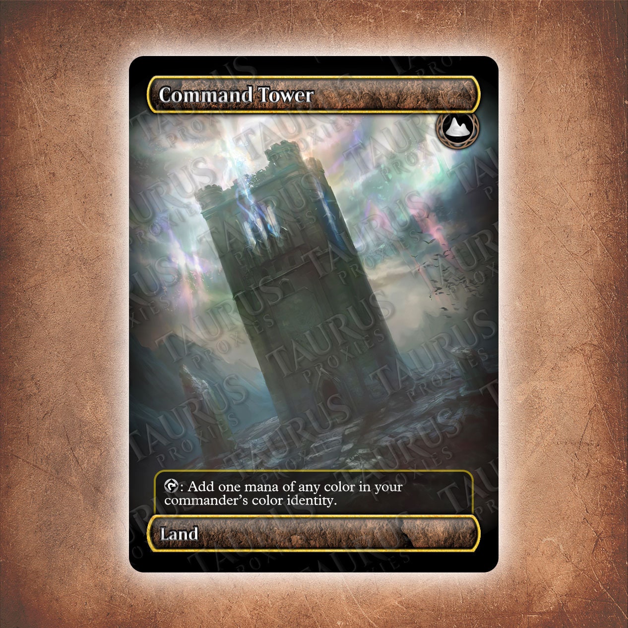 Command tower mtg proxy alter full art non foil etsy