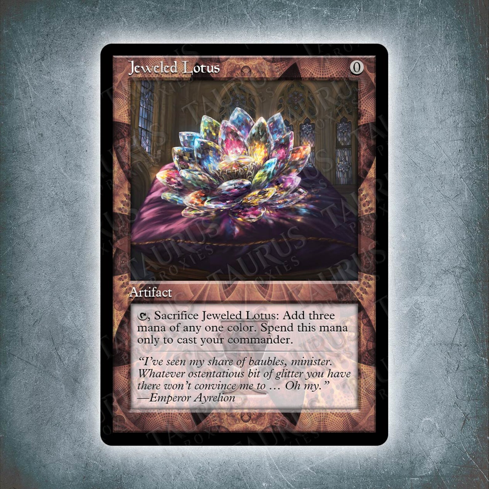 Jeweled lotus mtg