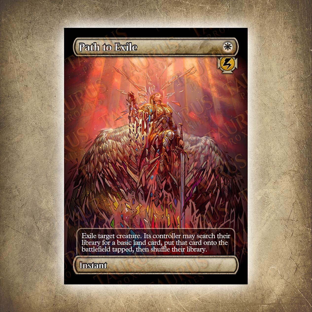 Path to Exile MTG Proxy Alter Full Art Non FOIL | Etsy