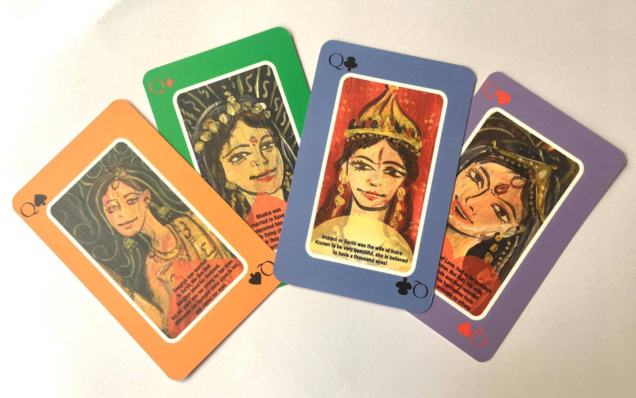Indian Mythology Playing Cards - Etsy UK