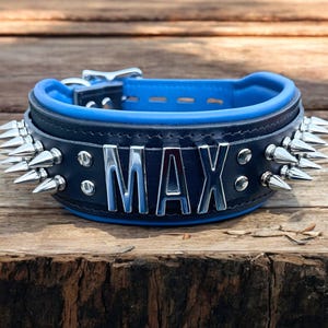 good boy Collar l Real Leather Collar Choker l Custom Made Puppy Play Collar  Personalised Pup Collar l Pup Gear Collar Puppy Pride 50mm